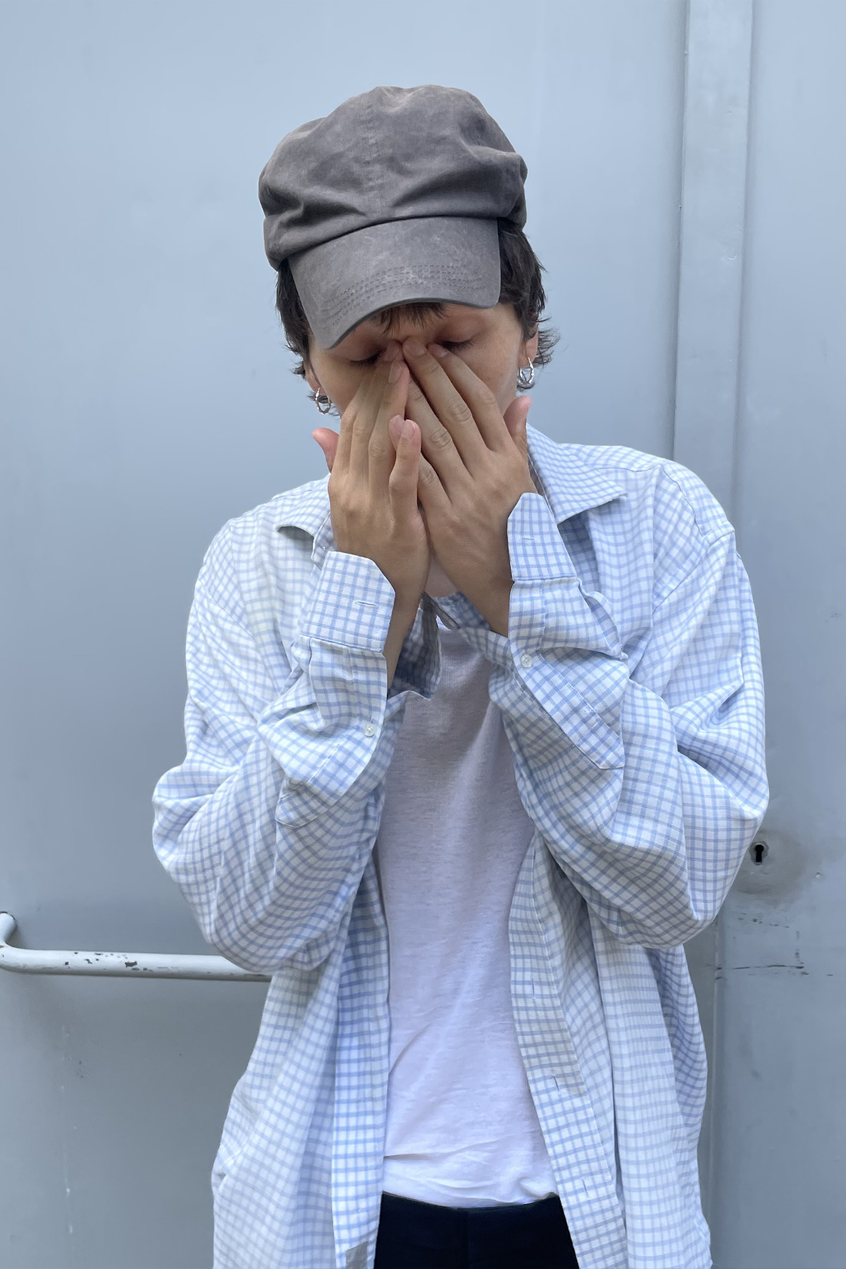 Waxed Draped Cap