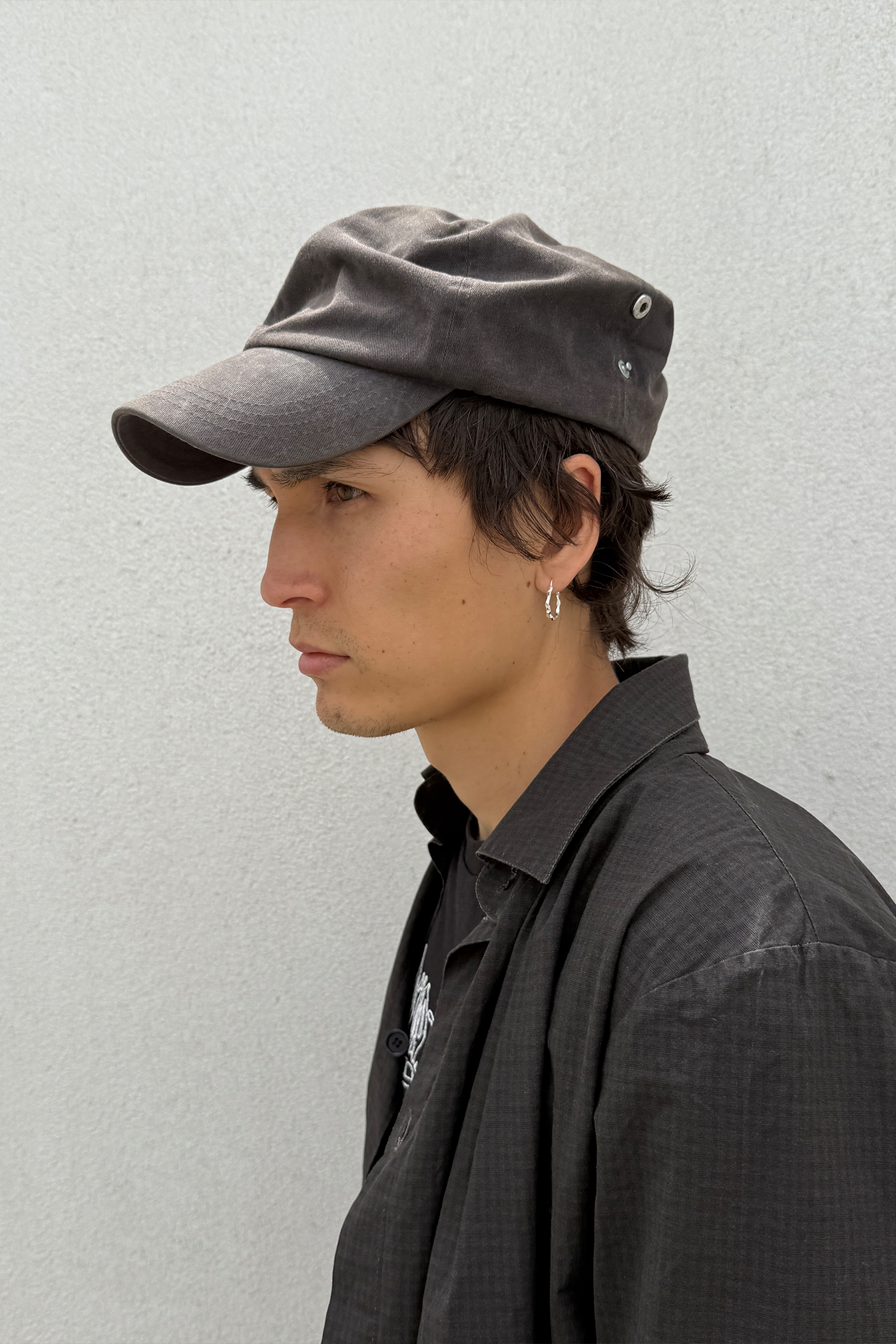 Waxed Draped Cap