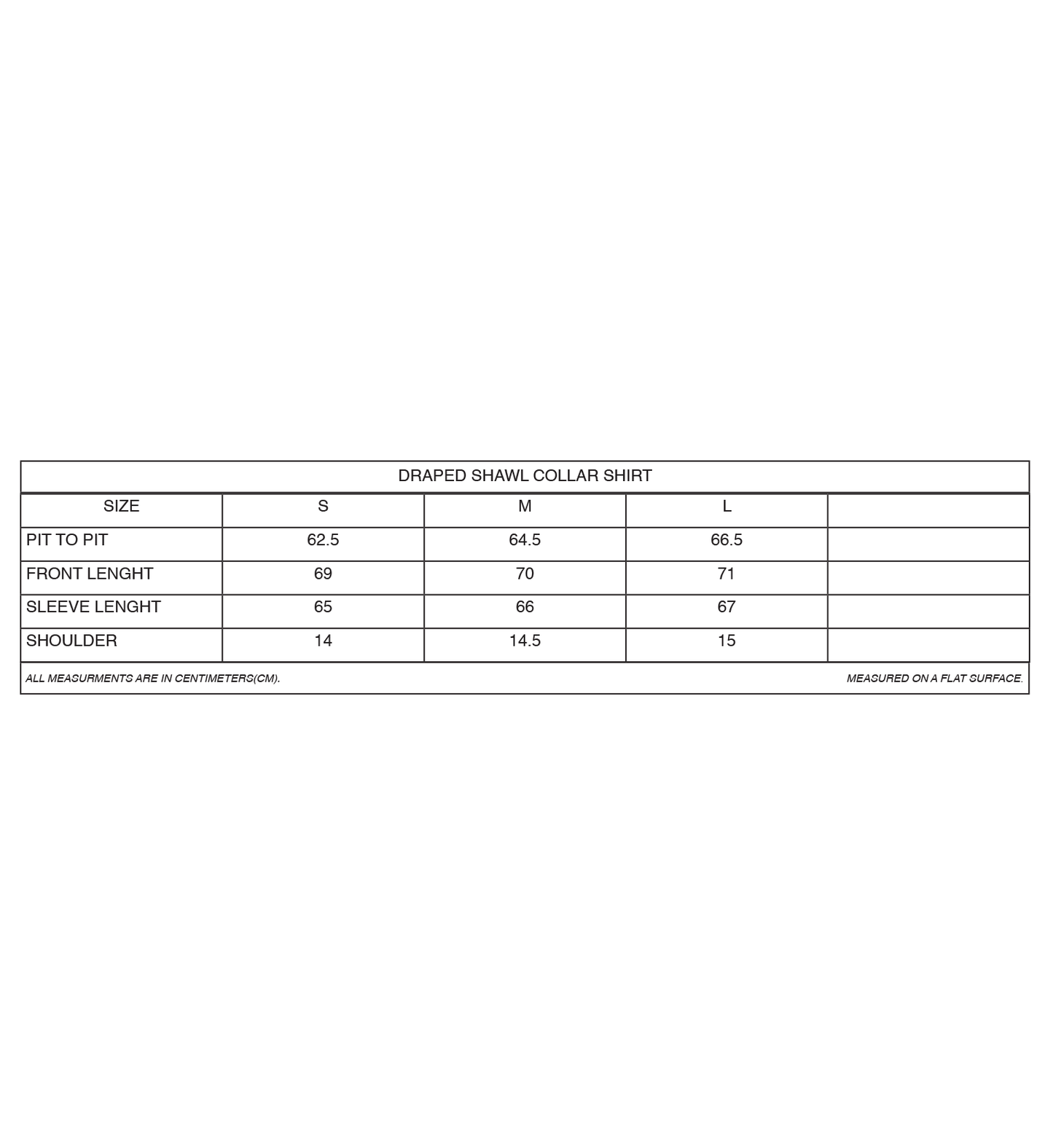 Draped Shawl Collar Shirt