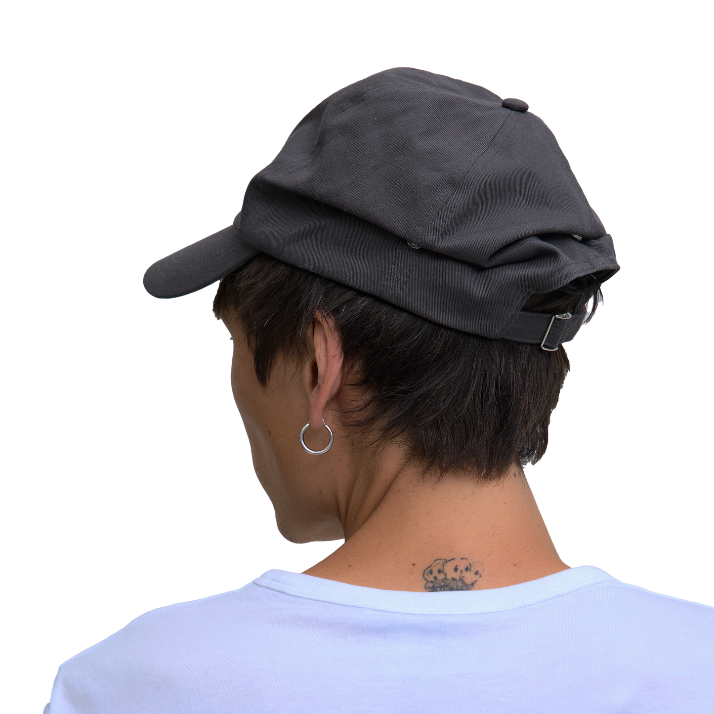 Draped Cap Grey