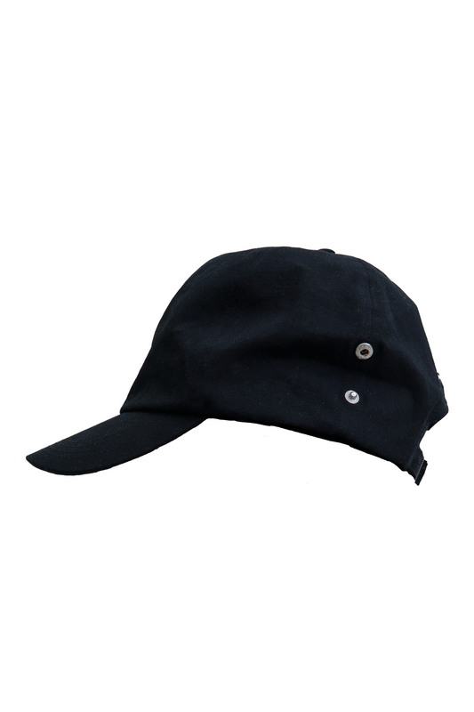 Draped Cap Black