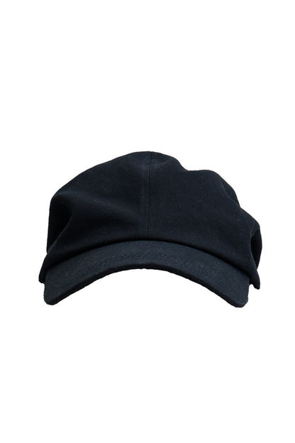 Draped Cap Black
