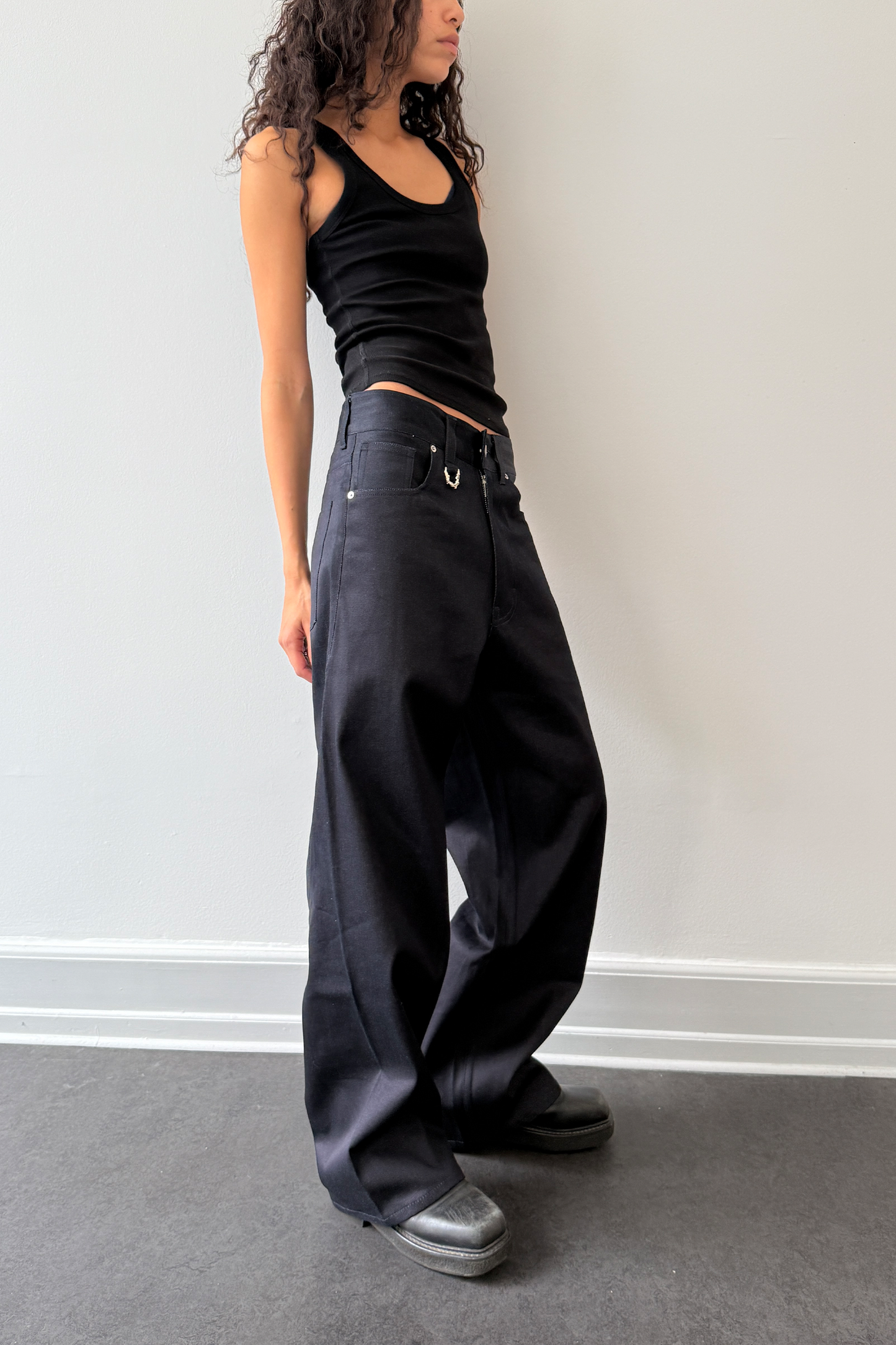 Curved Seam Jeans