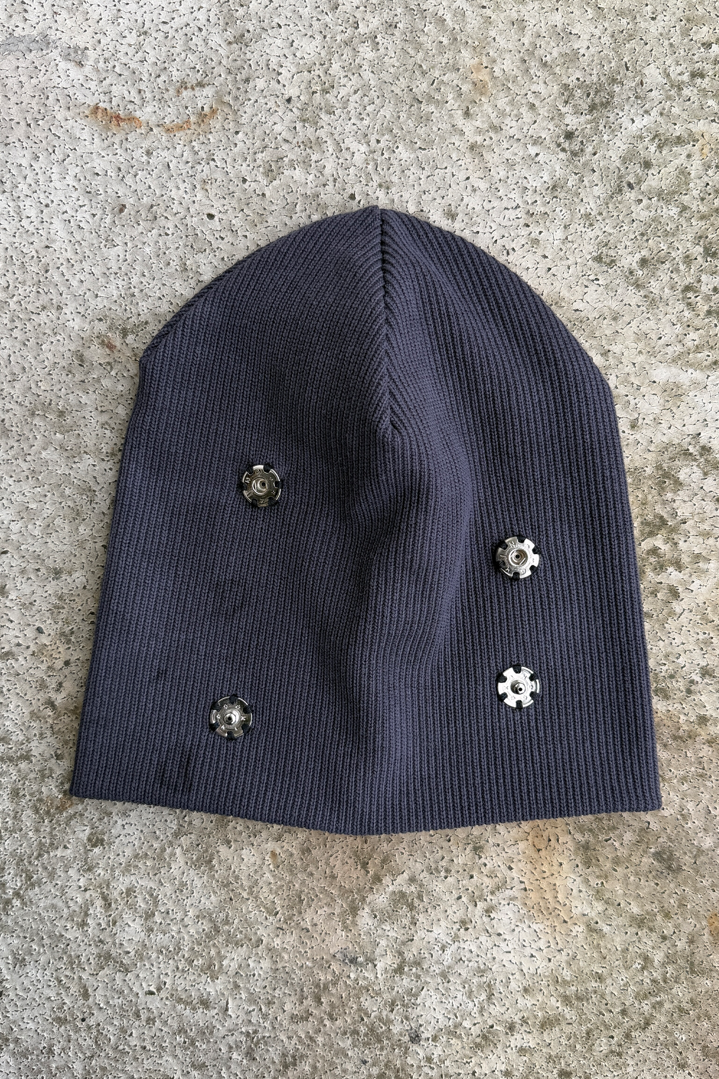 Draped Beanie Grey