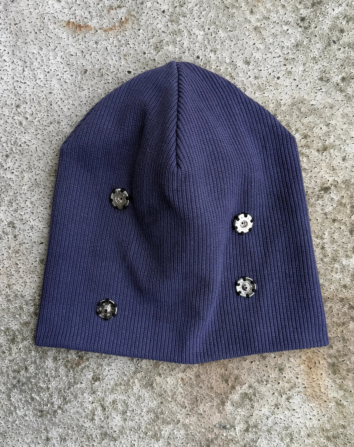 Draped Beanie Purple