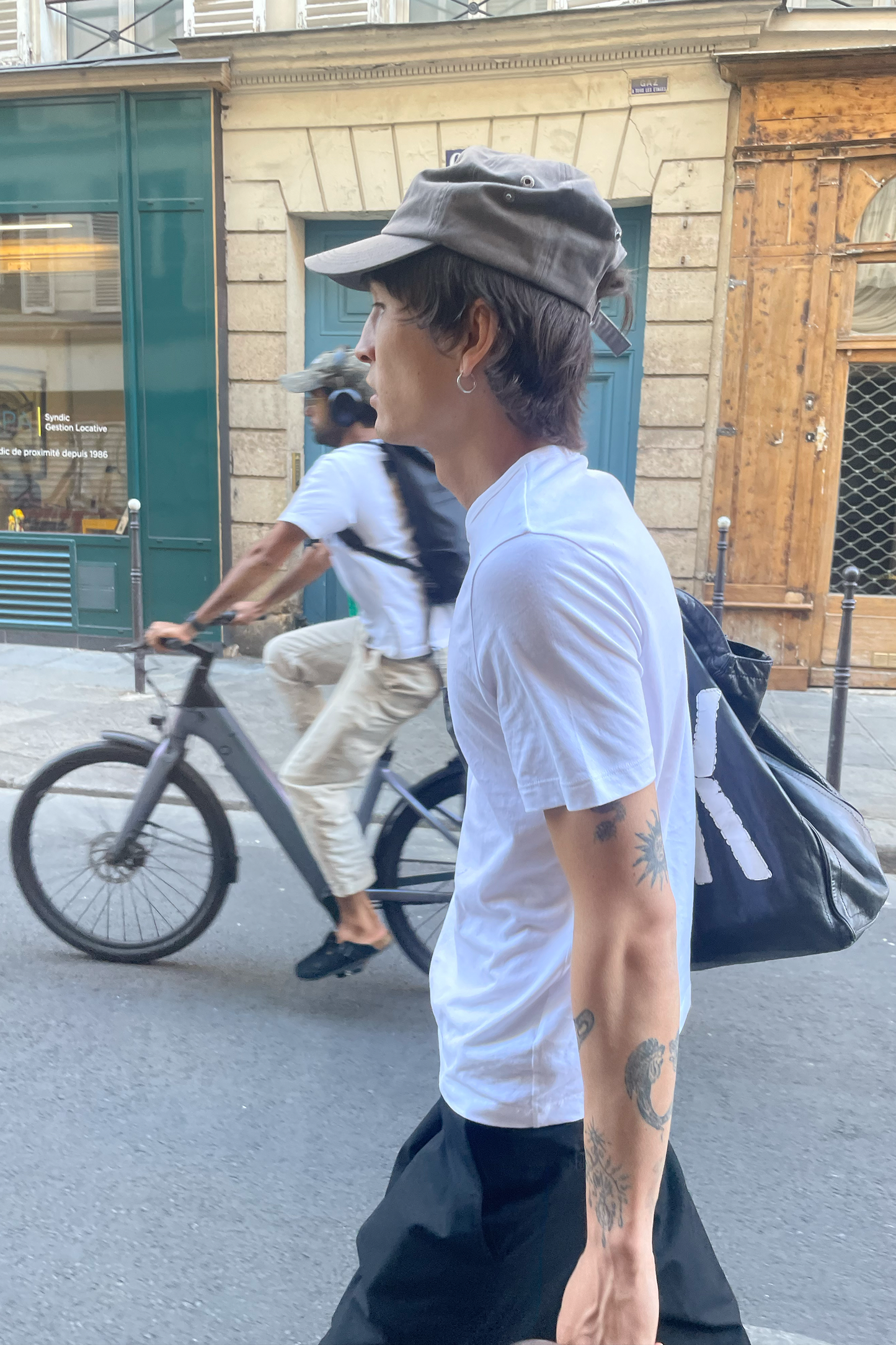 Draped Cap