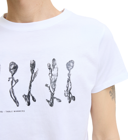 TABLE MANNERS T-SHIRT