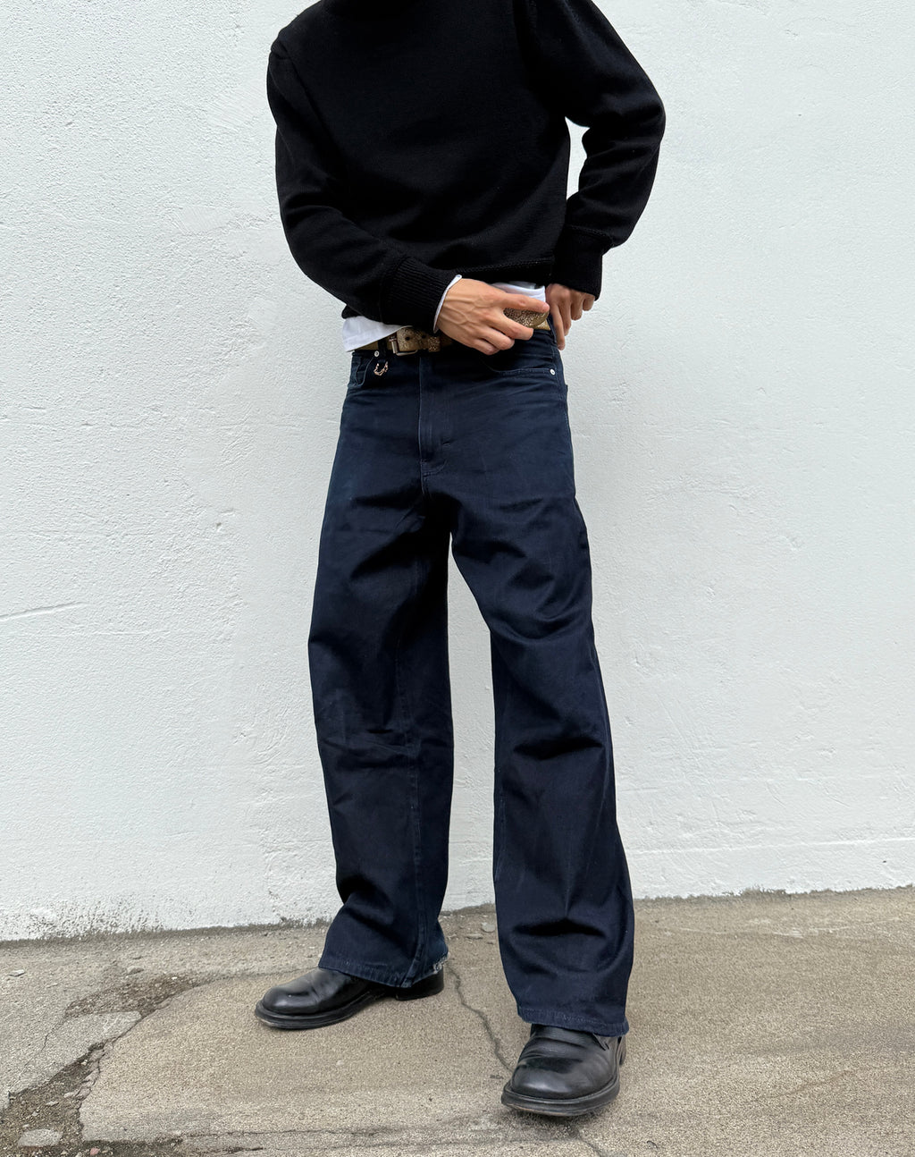 Curved Seam Jeans