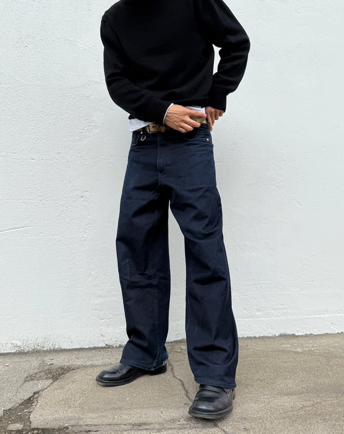Curved Seam Jeans