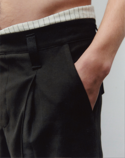 Pleated Trousers (made-to-order)