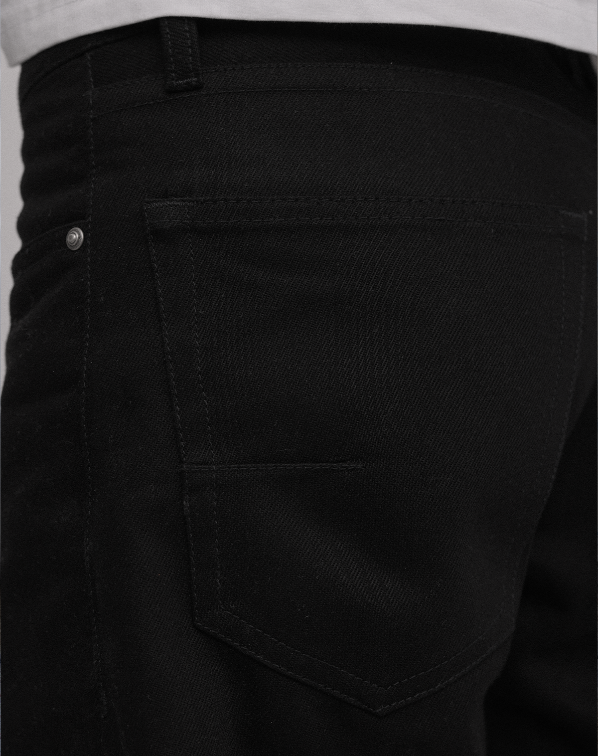 Straight Curved Jeans
