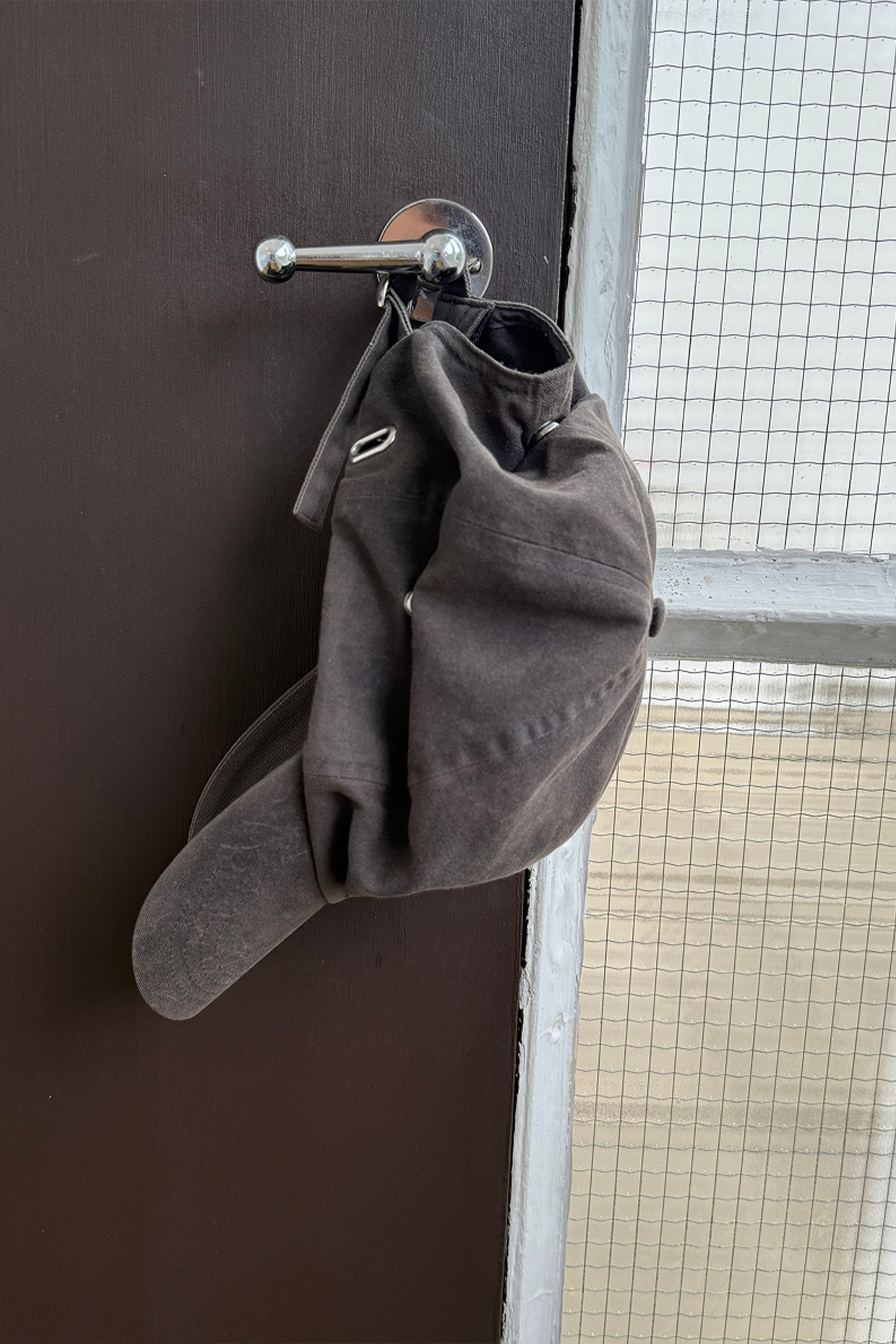 Waxed Draped Cap