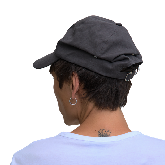 Draped Cap Grey